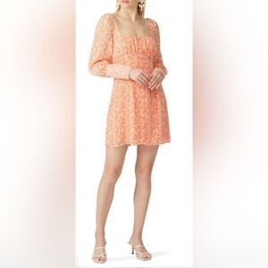 The East Order Peaches Mini Dress Size Small